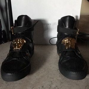 Versace high top sneaker